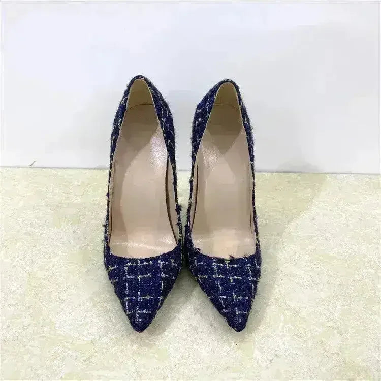 👠 Unwritten Style — Executive Energy Tweed Pumps Femstylo