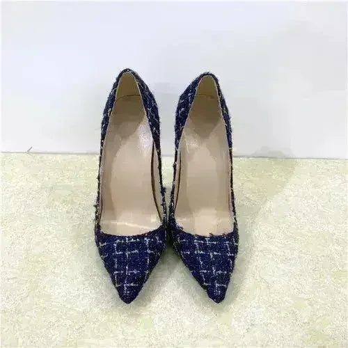 👠 Unwritten Style — Executive Energy Tweed Pumps Femstylo