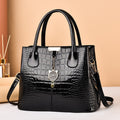 UnWritten Style — “Boss Status” Croc-Embossed Handbag eprolo