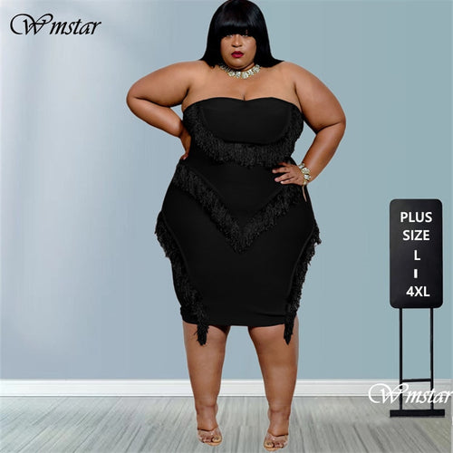 Unwritten After Midnight Fringe Curve Dress eprolo