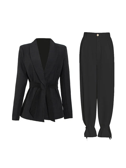 🖤 UnWritten Boss Mode Two-Piece Pant Suit eprolo