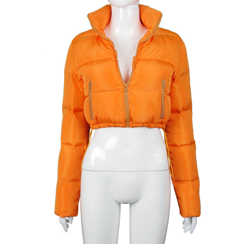 💙 UnWritten Style Cropped Puffer Jacket