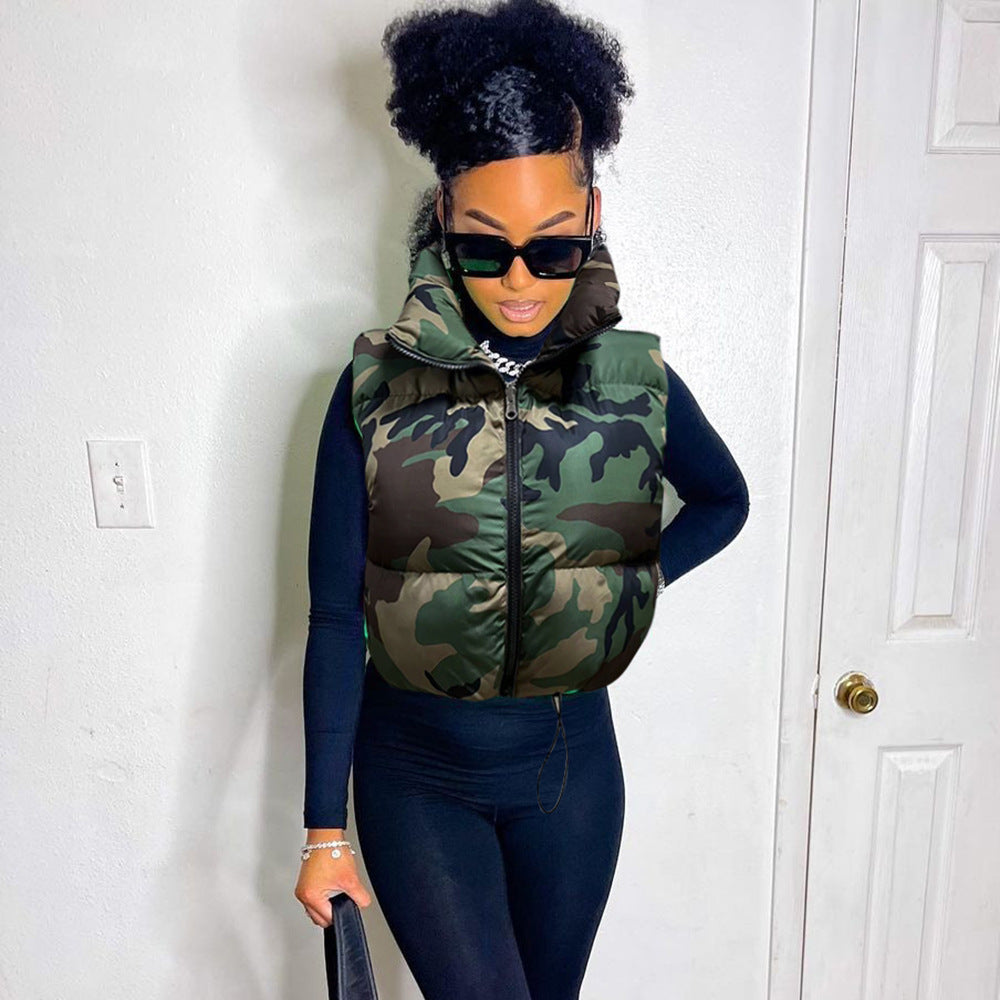 🪖 UnWritten Style — Camo Command Puffer Ves