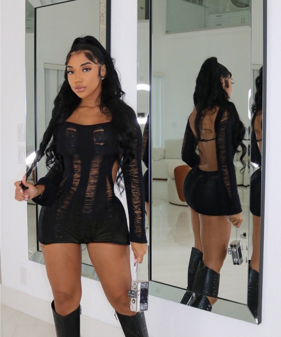 Women Sexy Plaid Short Sleeve Collared Tight Jumpsuit Sexy Knitted Short Romper Wanita Store