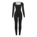 🖤 Unwritten Style — Laced in Confidence Jumpsuit Wanita Store