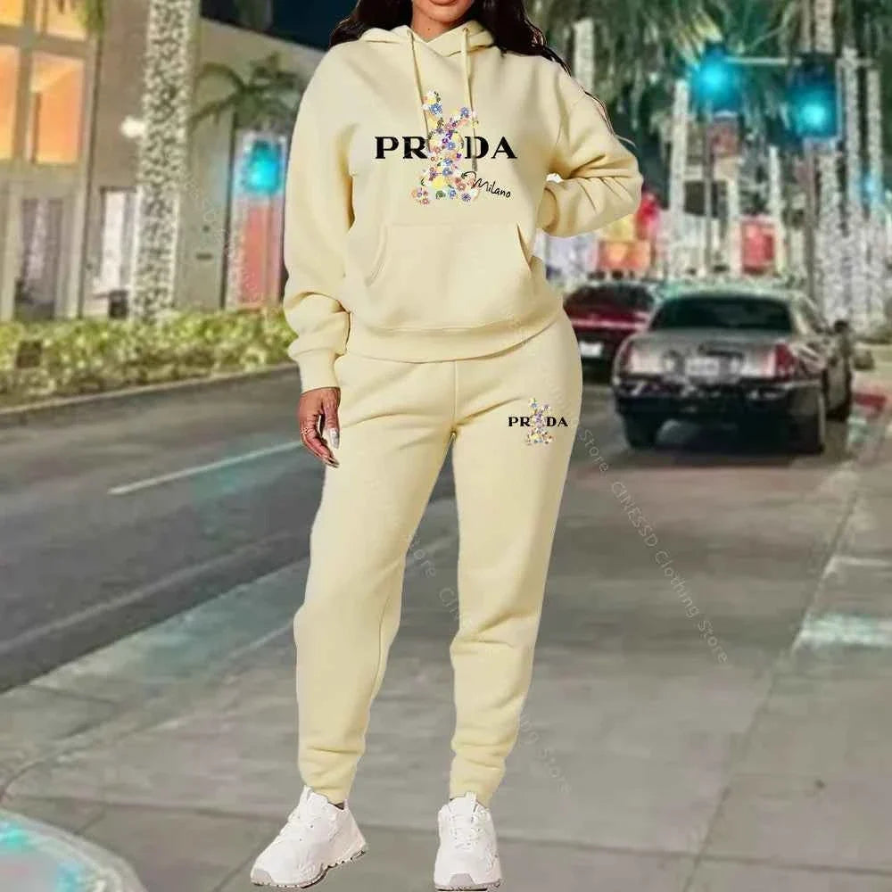 Unwritten Style | Midnight Luxe Graphic Jogger Set