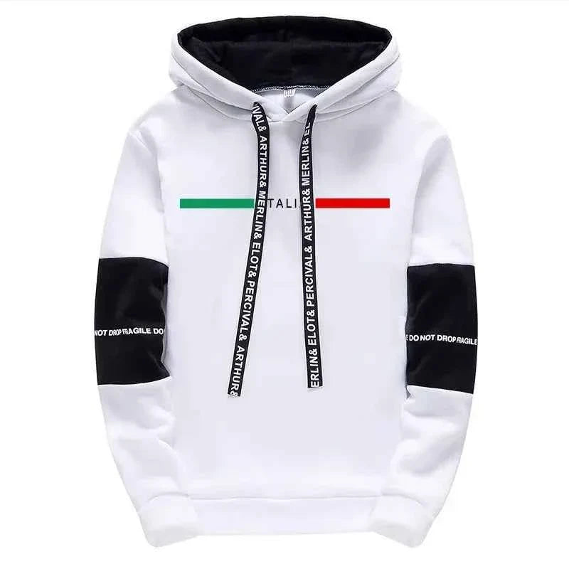 Unwritten Style 🇮🇹 Italia Street Luxe Hooded Tracksuit Set