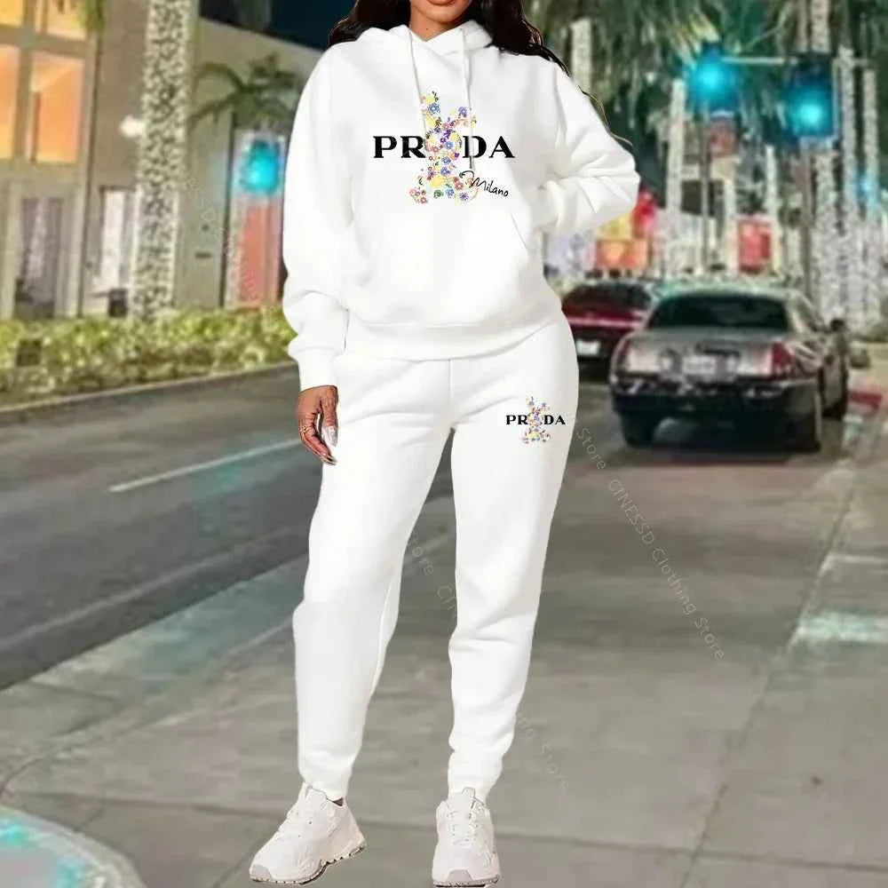 Unwritten Style | Midnight Luxe Graphic Jogger Set