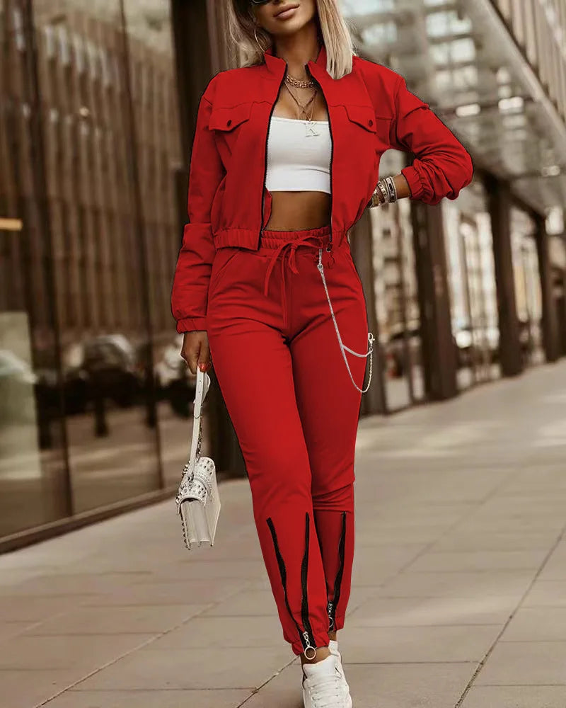 Unwritten Style | City Edge Utility Pant Set