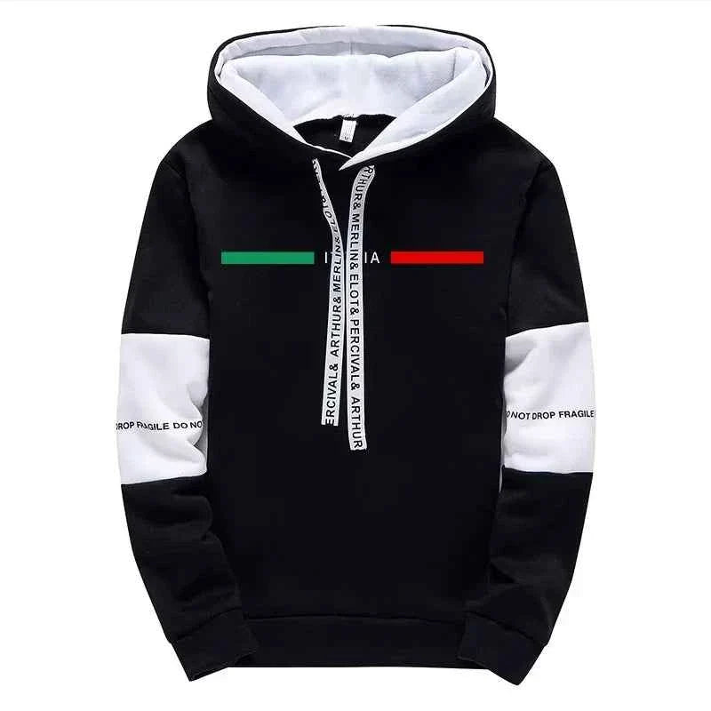 Unwritten Style 🇮🇹 Italia Street Luxe Hooded Tracksuit Set