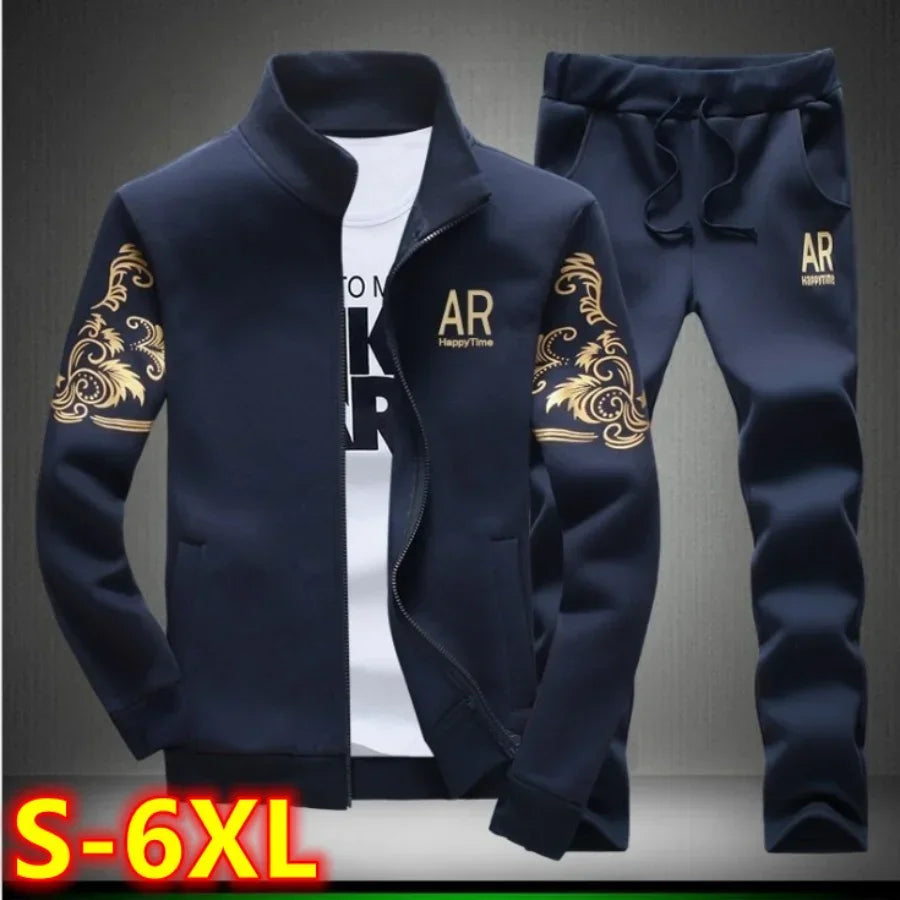 Unwritten Style | Regal Edge Men’s Tracksuit Set