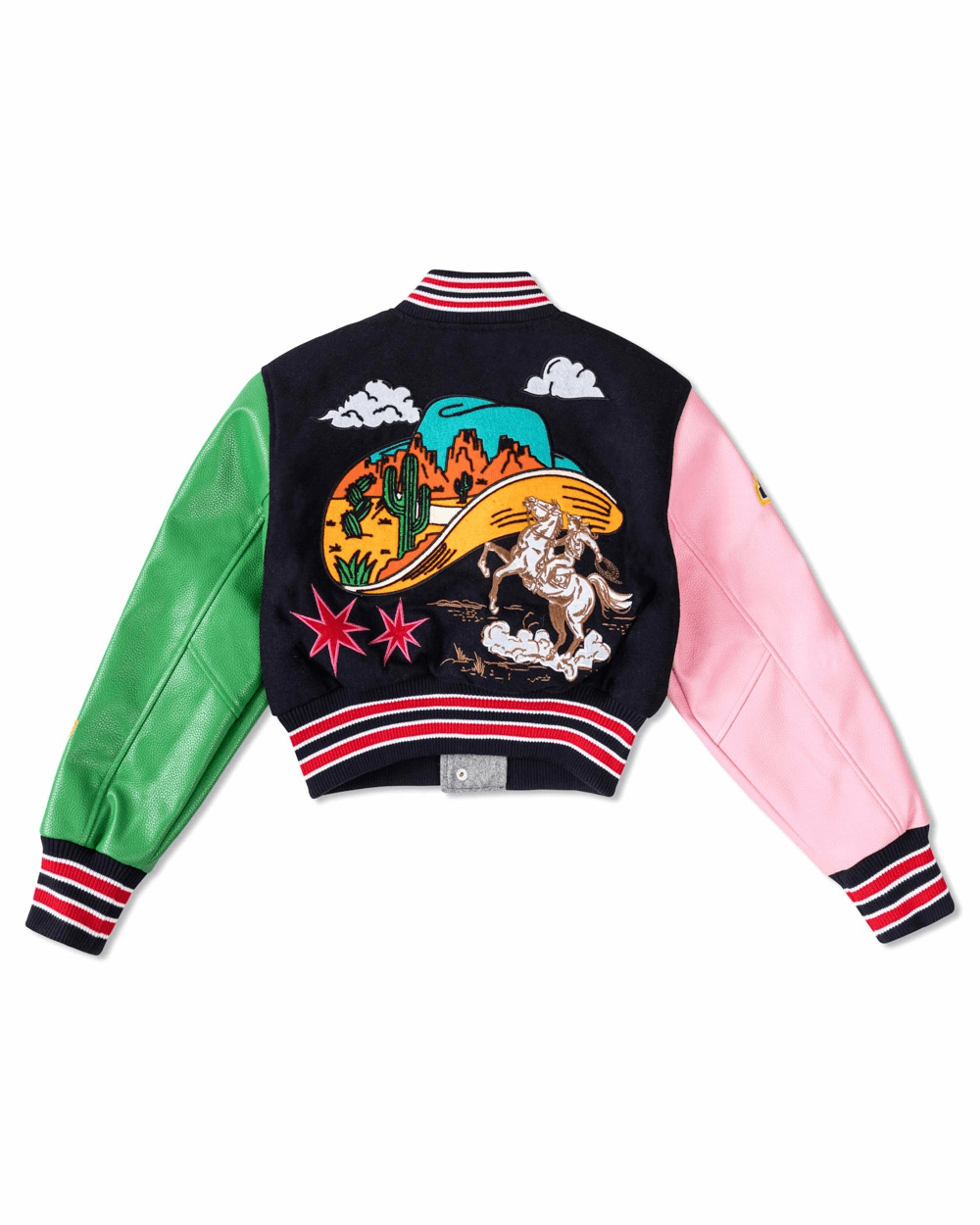🌵 UnWritten Style — Wild & Free Varsity Jacket