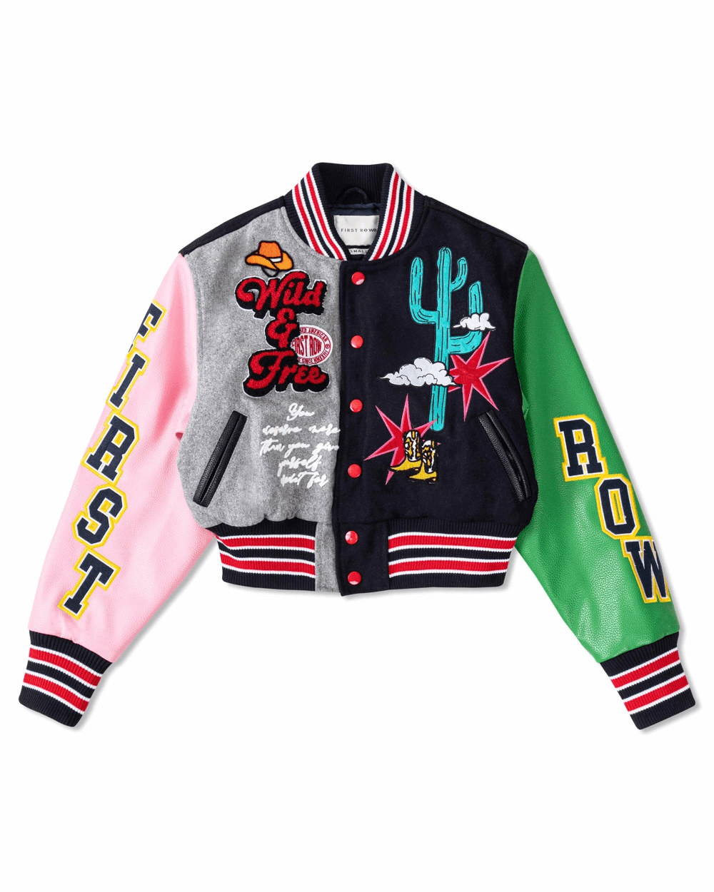 🌵 UnWritten Style — Wild & Free Varsity Jacket