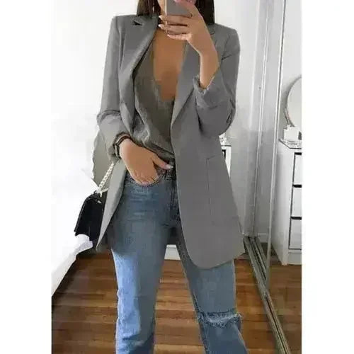 UnWritten Style — Boss Mode Longline Blazer Femstylo