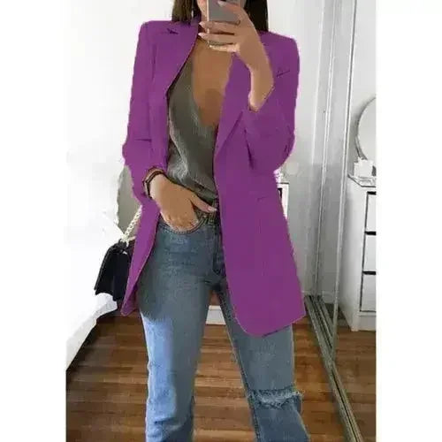 UnWritten Style — Boss Mode Longline Blazer Femstylo