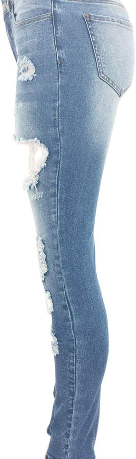 👖 Unwritten Style — No Apologies Distressed Skinny Jeans Vanessa Jane